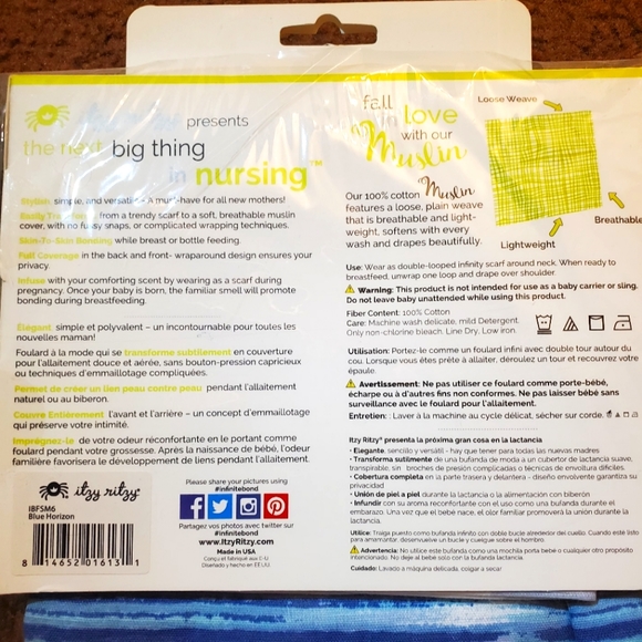 Infinity Nursing Scarf - Picture 2 of 2